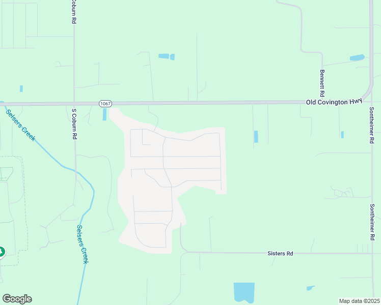 map of restaurants, bars, coffee shops, grocery stores, and more near 20299 Camden Lane in Hammond