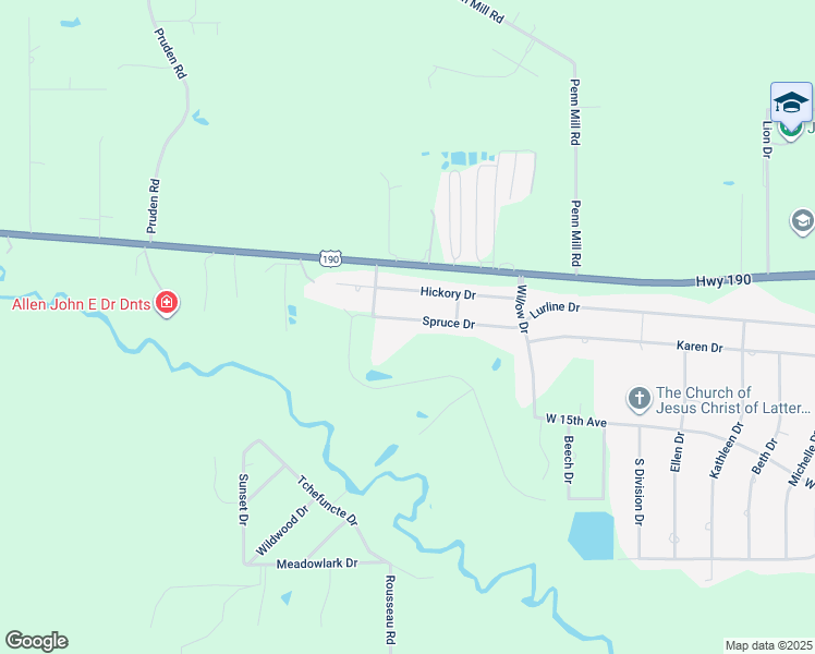 map of restaurants, bars, coffee shops, grocery stores, and more near 37 Spruce Drive in Covington