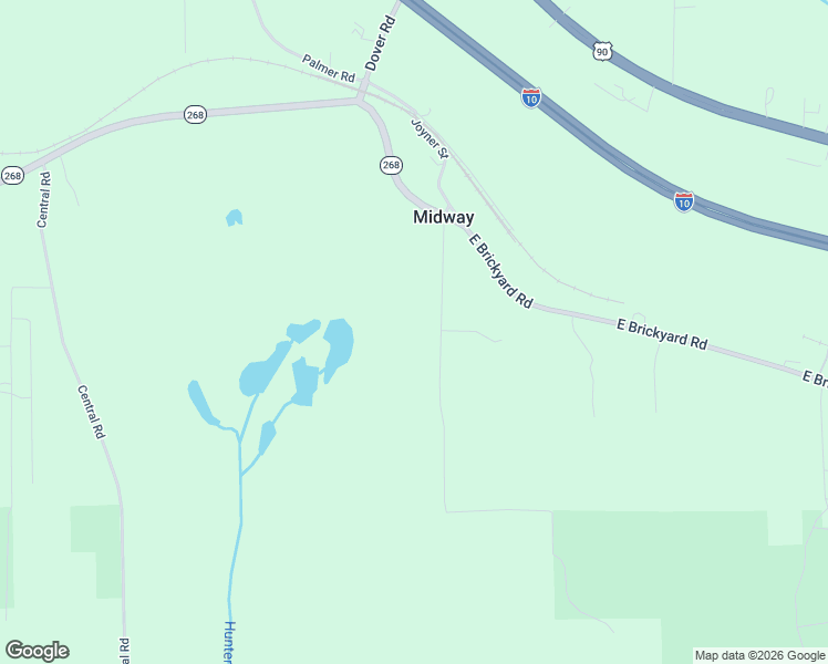 map of restaurants, bars, coffee shops, grocery stores, and more near 268 Mine Road in Midway