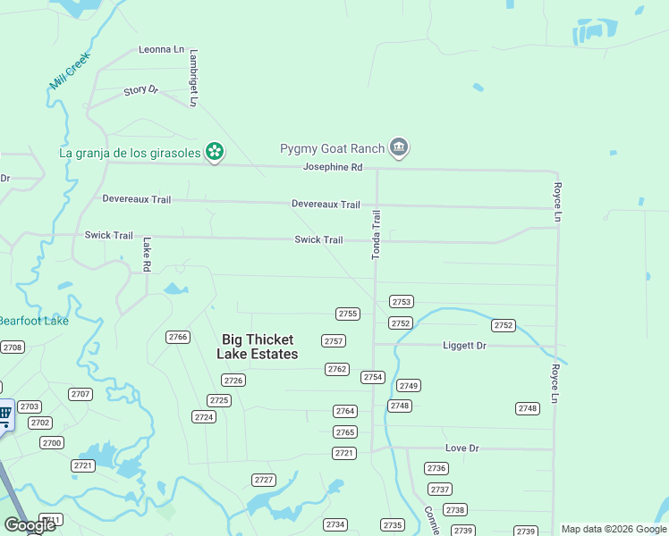 map of restaurants, bars, coffee shops, grocery stores, and more near 697 Garrett Road in Livingston
