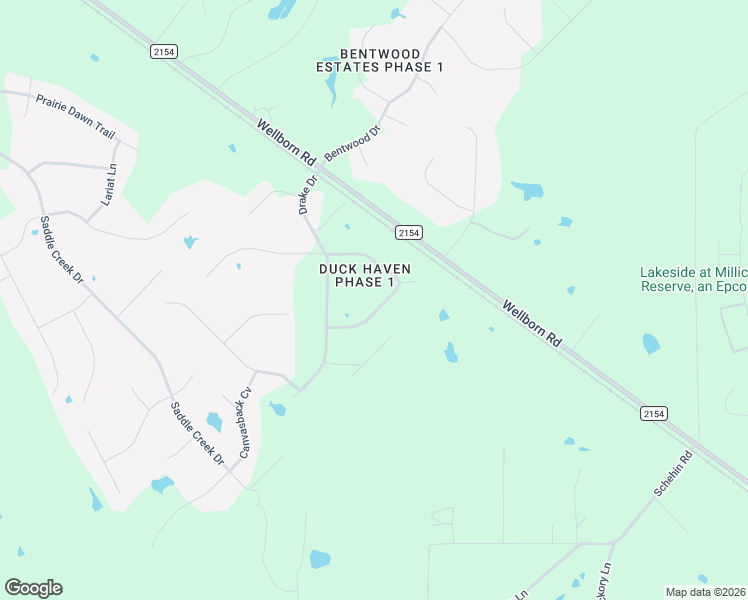 map of restaurants, bars, coffee shops, grocery stores, and more near 18504 Wigeon Trail Drive in College Station