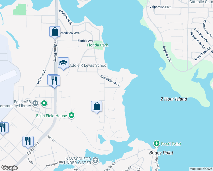 map of restaurants, bars, coffee shops, grocery stores, and more near 326 Jasmine Avenue in Valparaiso