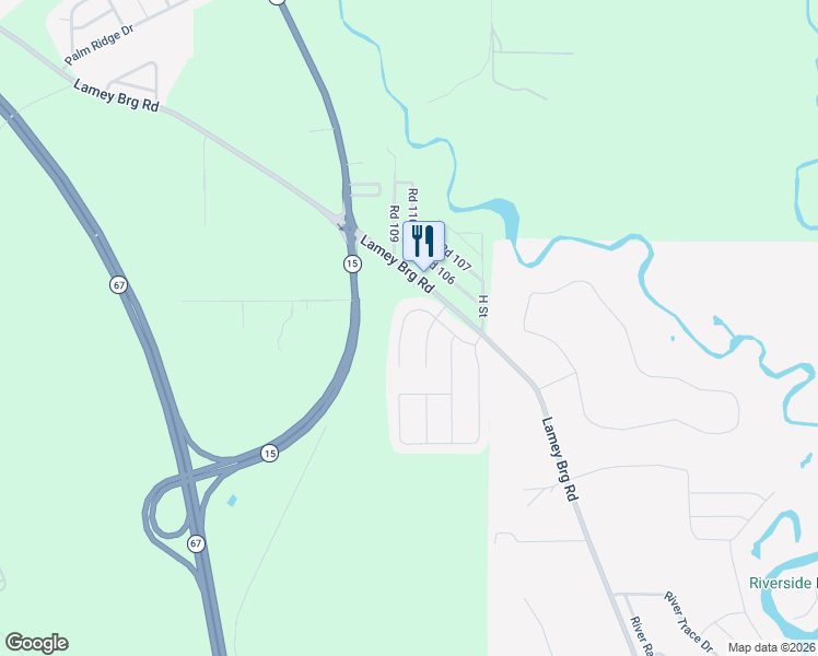 map of restaurants, bars, coffee shops, grocery stores, and more near 14162 Saddie Street in Biloxi