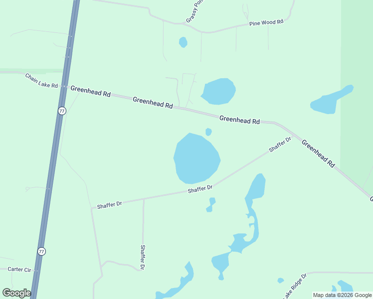 map of restaurants, bars, coffee shops, grocery stores, and more near 2447 Greenhead Road in Chipley