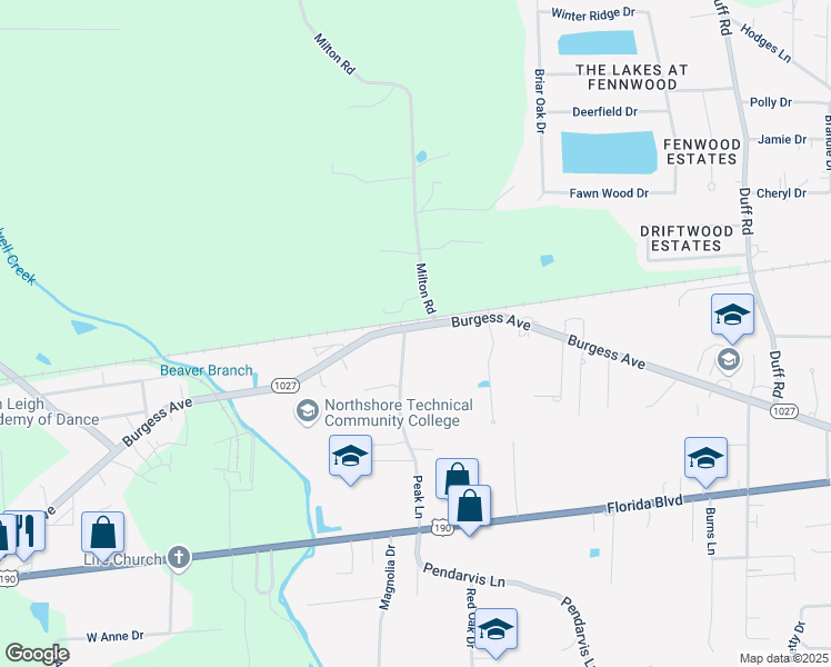 map of restaurants, bars, coffee shops, grocery stores, and more near 30196 Peak Lane in Walker