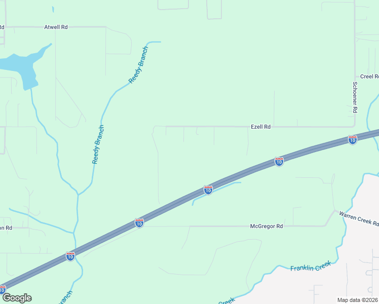 map of restaurants, bars, coffee shops, grocery stores, and more near 13611 Ezell Road in Grand Bay