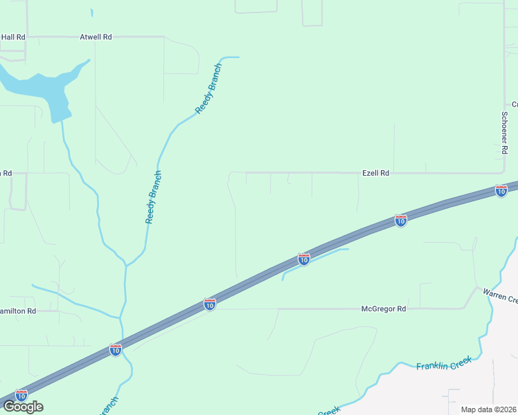 map of restaurants, bars, coffee shops, grocery stores, and more near 13681 Ezell Road in Grand Bay