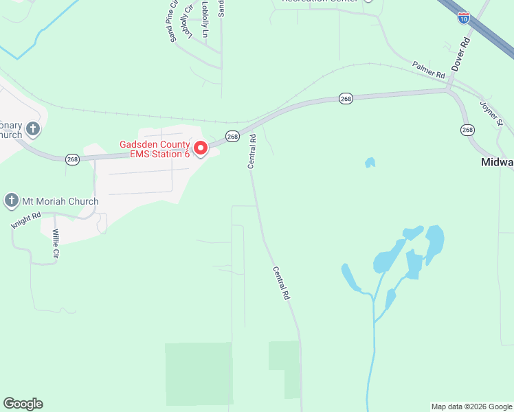 map of restaurants, bars, coffee shops, grocery stores, and more near 89 Central Road in Midway