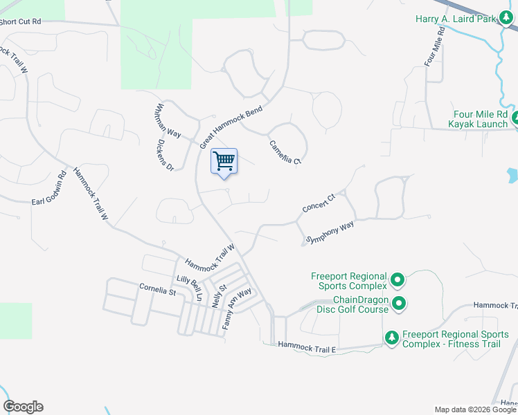 map of restaurants, bars, coffee shops, grocery stores, and more near 86 Autumn Avenue in Freeport