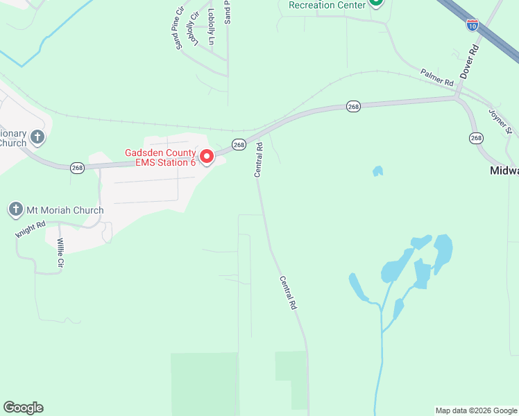 map of restaurants, bars, coffee shops, grocery stores, and more near 89 Central Road in Midway