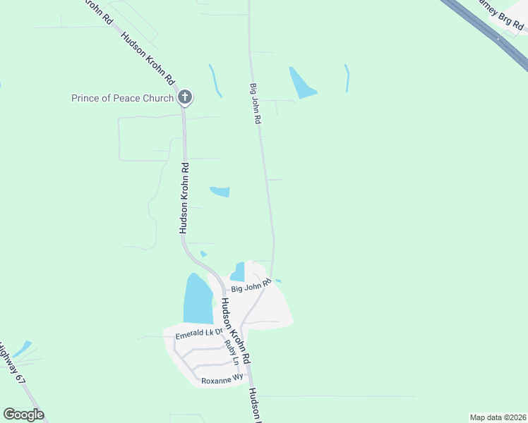 map of restaurants, bars, coffee shops, grocery stores, and more near 14335 Big John Road in Biloxi