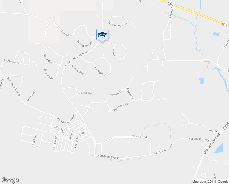 map of restaurants, bars, coffee shops, grocery stores, and more near 107 Concert Court in Freeport