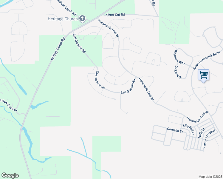 map of restaurants, bars, coffee shops, grocery stores, and more near 635 Earl Godwin Road in Freeport