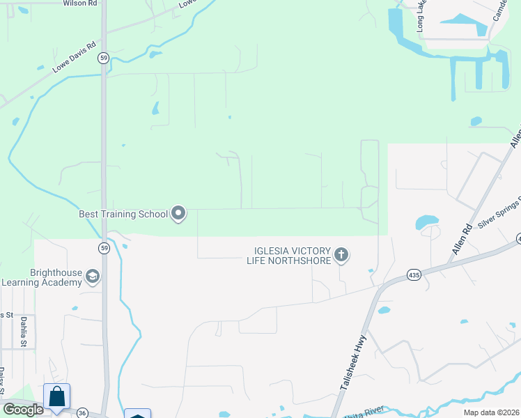 map of restaurants, bars, coffee shops, grocery stores, and more near 22277 Prats Road in Abita Springs