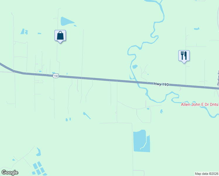 map of restaurants, bars, coffee shops, grocery stores, and more near 72685 South Jenkins Road in Covington