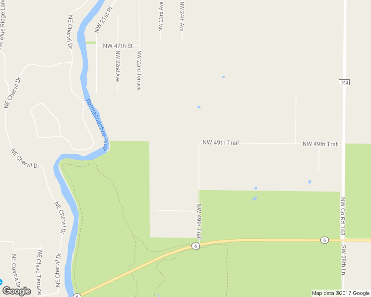 map of restaurants, bars, coffee shops, grocery stores, and more near 2632 Northwest 49th Trail in Jasper