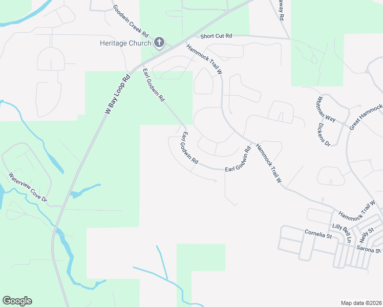 map of restaurants, bars, coffee shops, grocery stores, and more near 545 Earl Godwin Road in Freeport