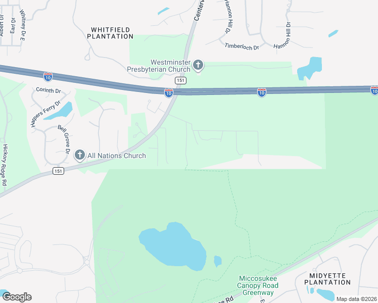map of restaurants, bars, coffee shops, grocery stores, and more near 2177 Paul's Pine Lane in Tallahassee
