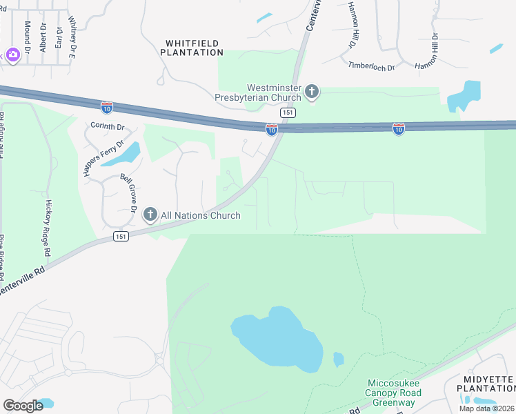 map of restaurants, bars, coffee shops, grocery stores, and more near 4075 Centerville Road in Tallahassee