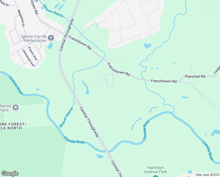 map of restaurants, bars, coffee shops, grocery stores, and more near 15526 South Post Oak Court in Central