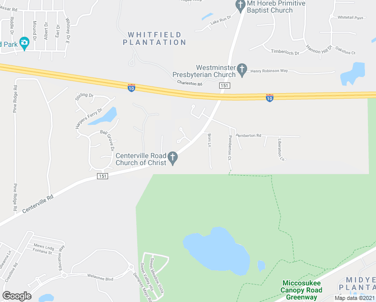 map of restaurants, bars, coffee shops, grocery stores, and more near 4059 Centerville Road in Tallahassee