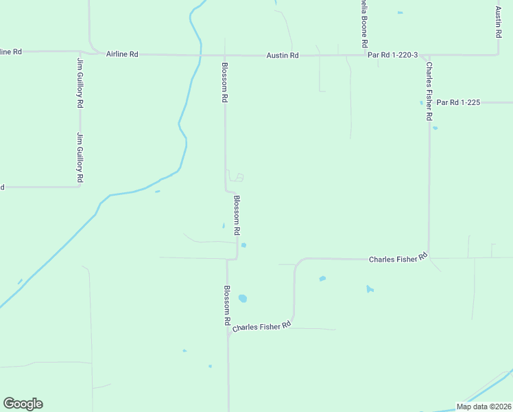 map of restaurants, bars, coffee shops, grocery stores, and more near 364 Blossom Road in Opelousas