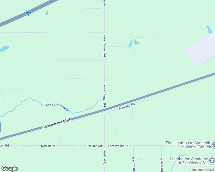 map of restaurants, bars, coffee shops, grocery stores, and more near 9433 Louis Tillman Road in Grand Bay