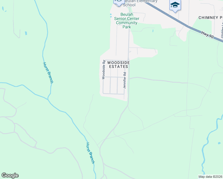 map of restaurants, bars, coffee shops, grocery stores, and more near 7115 Clearwood Road in Pensacola
