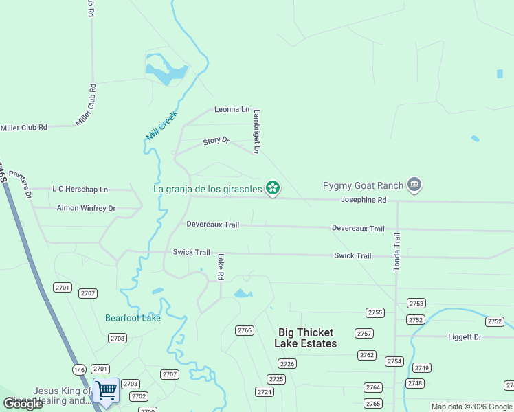map of restaurants, bars, coffee shops, grocery stores, and more near 274 Josephine Road in Livingston