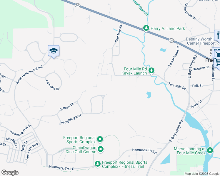 map of restaurants, bars, coffee shops, grocery stores, and more near 37 Caswell Branch Road in Freeport