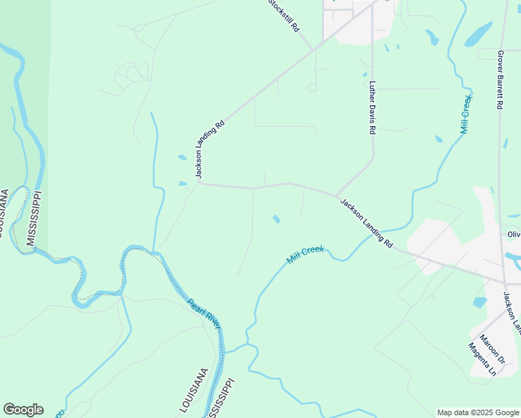 map of restaurants, bars, coffee shops, grocery stores, and more near 15 Luther Walker Road in Picayune