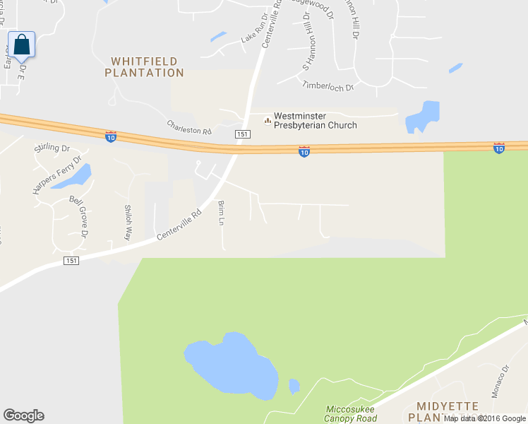 map of restaurants, bars, coffee shops, grocery stores, and more near 2182 Paul's Pine Lane in Tallahassee