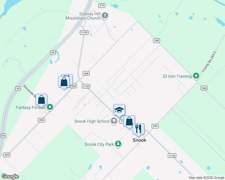 map of restaurants, bars, coffee shops, grocery stores, and more near in Snook
