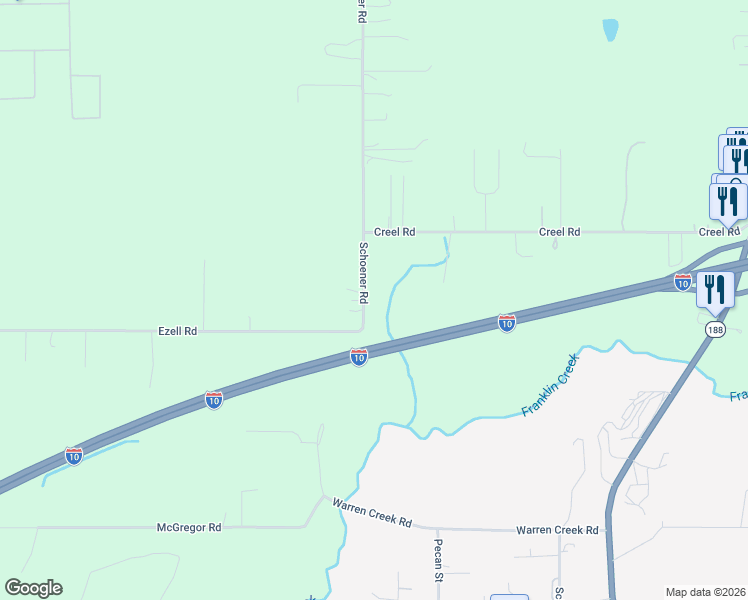 map of restaurants, bars, coffee shops, grocery stores, and more near 9429 Schoener Road in Grand Bay