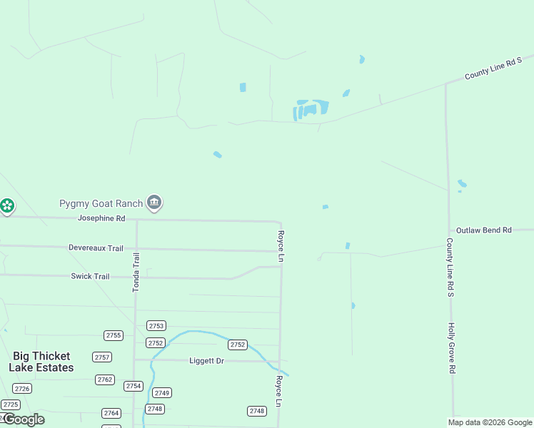 map of restaurants, bars, coffee shops, grocery stores, and more near 1379 Josephine Road in Livingston