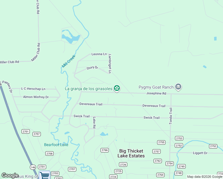 map of restaurants, bars, coffee shops, grocery stores, and more near 369-441 Josephine Road in Livingston