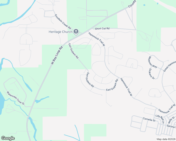map of restaurants, bars, coffee shops, grocery stores, and more near 491 Earl Godwin Road in Freeport