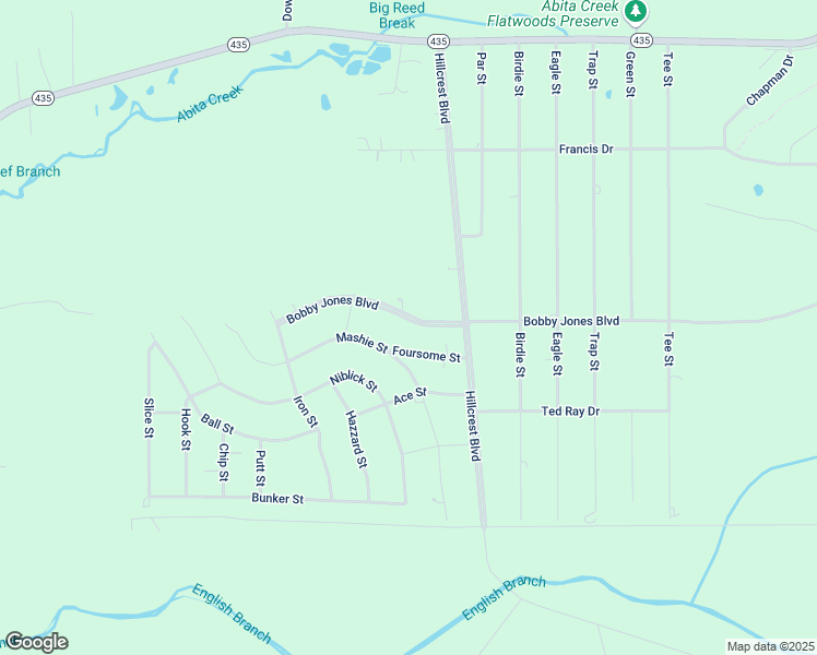 map of restaurants, bars, coffee shops, grocery stores, and more near 25494 Bobby Jones Boulevard in Abita Springs