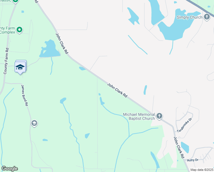 map of restaurants, bars, coffee shops, grocery stores, and more near 15337 John Clark Road in Gulfport