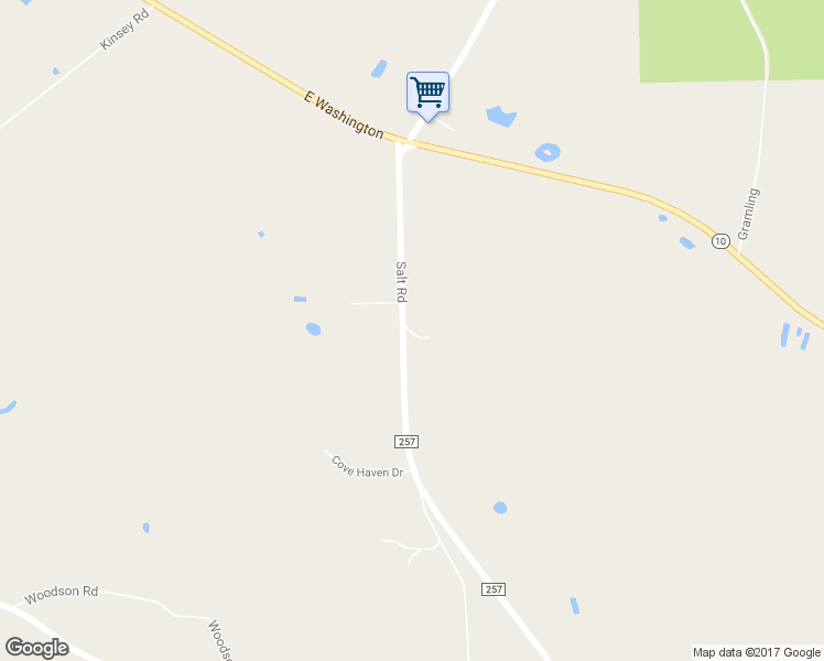 map of restaurants, bars, coffee shops, grocery stores, and more near 483 Salt Road in Monticello