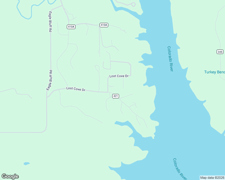 map of restaurants, bars, coffee shops, grocery stores, and more near 101 County Road 421 in Spicewood