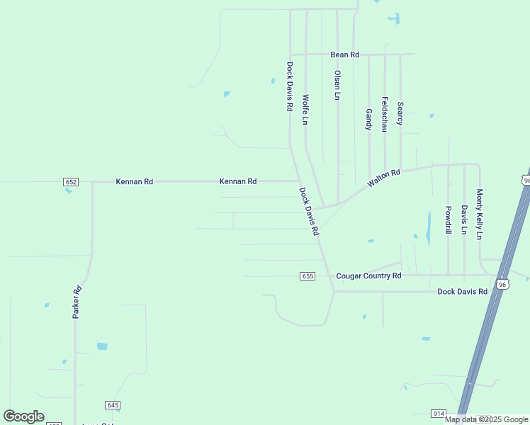 map of restaurants, bars, coffee shops, grocery stores, and more near Oak Street in Jasper County