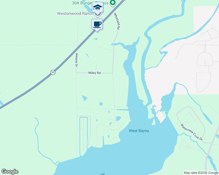 map of restaurants, bars, coffee shops, grocery stores, and more near 692 Whitfield Road in Freeport