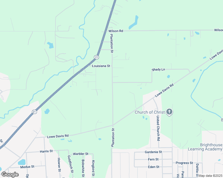 map of restaurants, bars, coffee shops, grocery stores, and more near 73275 Plantation Street in Covington