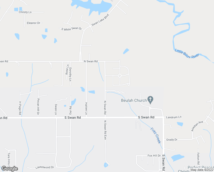 map of restaurants, bars, coffee shops, grocery stores, and more near 14384 North Swan Road in Gulfport