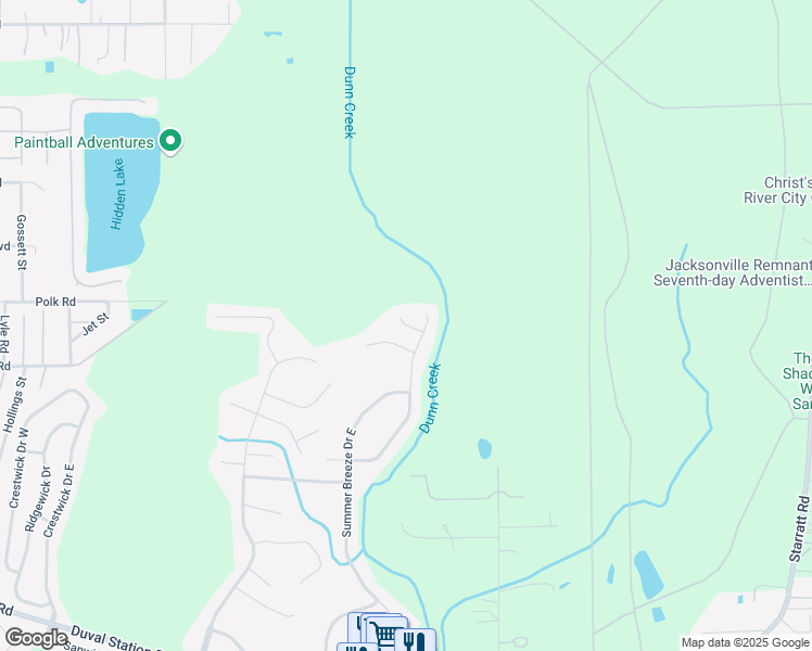 map of restaurants, bars, coffee shops, grocery stores, and more near 679 Reflection Cove Court in Jacksonville