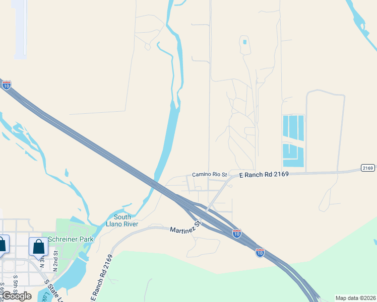 map of restaurants, bars, coffee shops, grocery stores, and more near 205 Perez Street in Junction