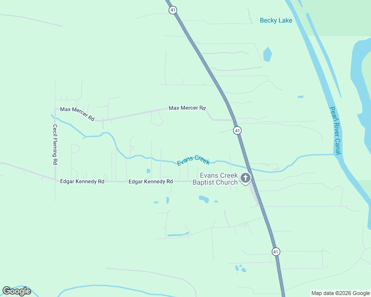 map of restaurants, bars, coffee shops, grocery stores, and more near 73225 Snow Polk Road in Pearl River