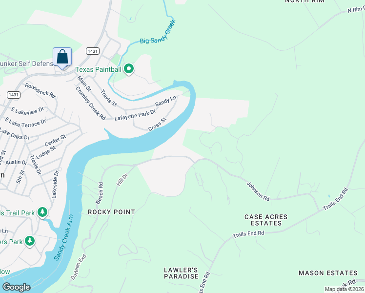 map of restaurants, bars, coffee shops, grocery stores, and more near 11418 Hill Drive in Leander