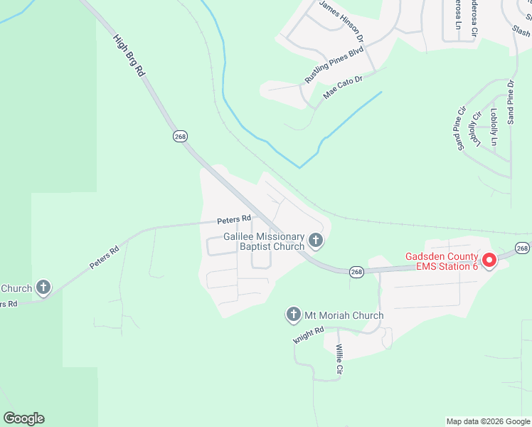 map of restaurants, bars, coffee shops, grocery stores, and more near 2400 Martin Luther King Boulevard in Midway